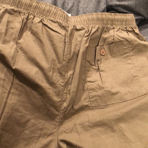 New w Tags khaki, swim trunks, size medium, 32/34 - Picture 6 of 6